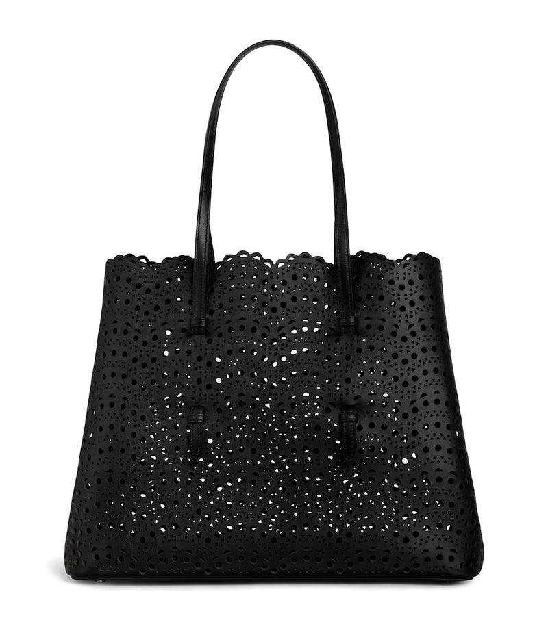 Alaïa Mina Vienne top handle bag in leather, imported from the UK