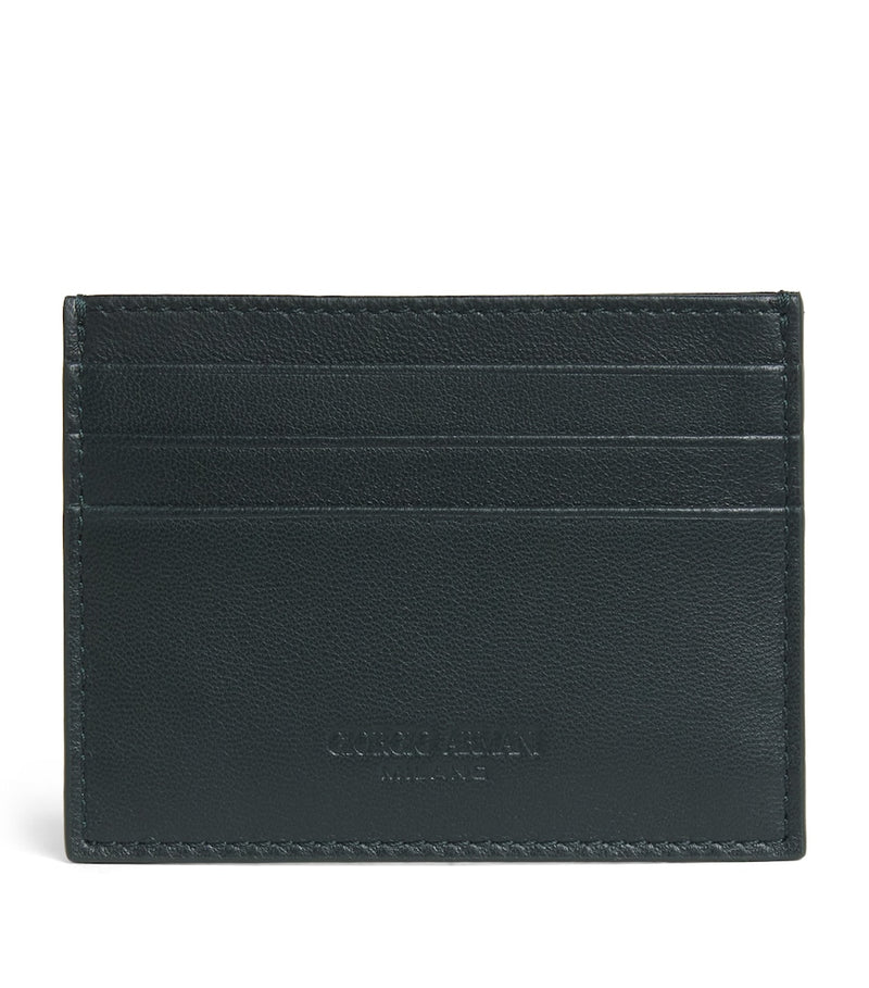 Giorgio Armani lambskin card holder 8x10.5cm, UK version