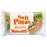Warburtons Wholemeal Soft Pittas x4 GOODS Sainsburys