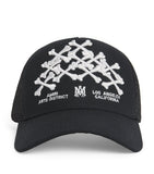 AMIRI Stacked Bones trucker hat, imported from the UK