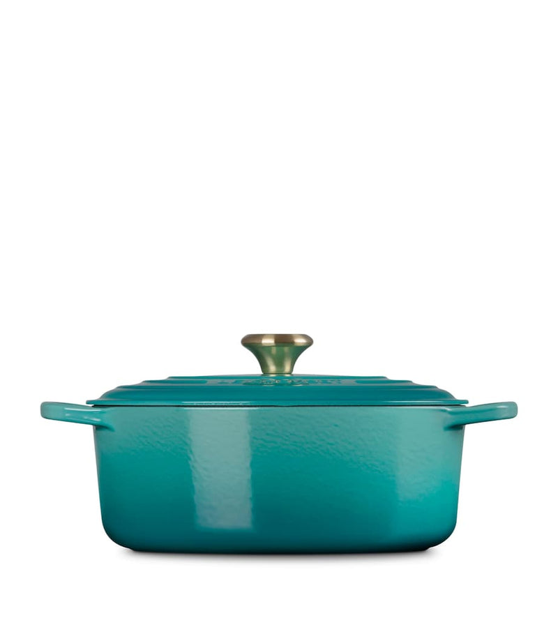 Le Creuset cast iron oval casserole dish 29cm (British brand)