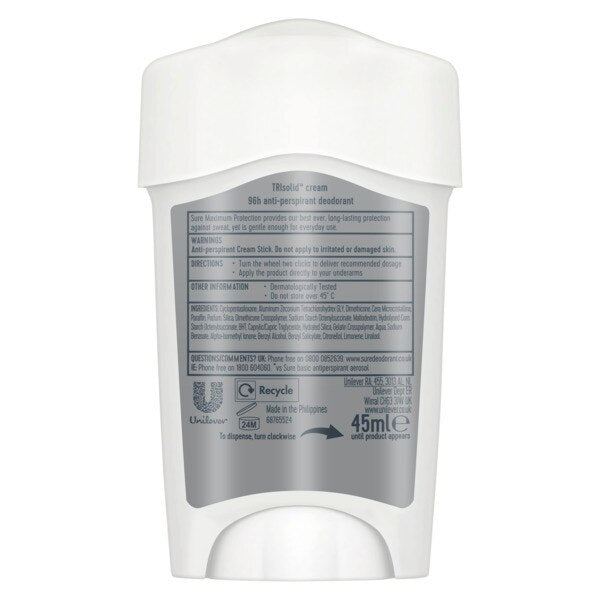 Sure Men Antiperspirant Deo Stick Max Pro Clean Scent 150ml GOODS Superdrug