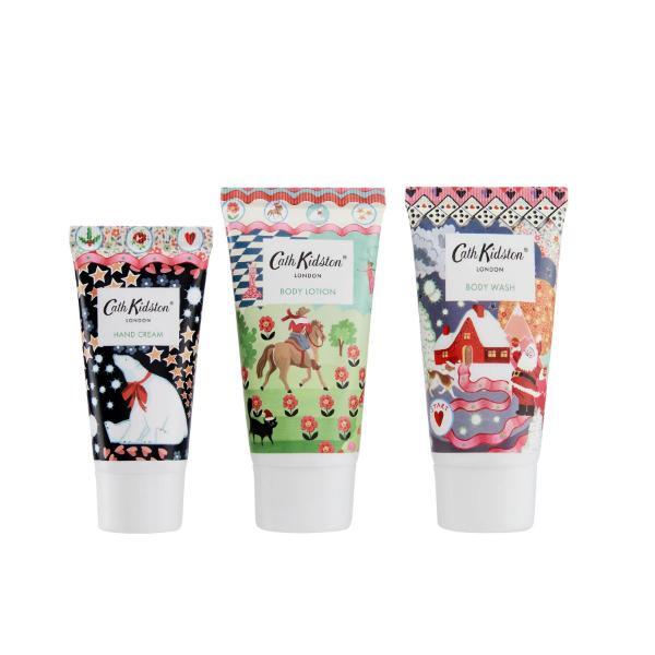 Cath Kidston Christmas Box of Surprises body set, imported from the UK