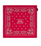 Ralph Lauren cotton logo bandana scarf (British brand)