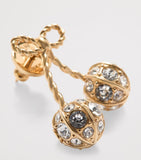 Valentino Garavani Crystal Cherryfic earrings (British brand)