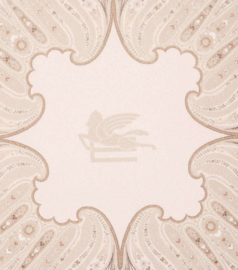 Etro cotton velvet Kiri cushion 45cm x 45cm - British product
