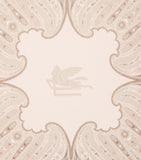Etro cotton velvet Kiri cushion 45cm x 45cm - British product