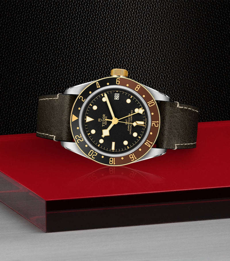 TUDOR Black Bay GMT stainless steel and yellow gold watch 41mm - British product