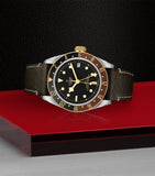 TUDOR Black Bay GMT stainless steel and yellow gold watch 41mm - British product