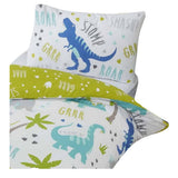 Rapport Kids Roarsome Dinosaur Duvet Cover Single, imported from the UK