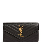 Saint Laurent Envelope leather wallet H11cm W19cm, UK version