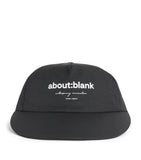 about:blank logo cap in nylon, UK version