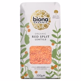 Biona Organic Red Lentils 500g - McGrocer