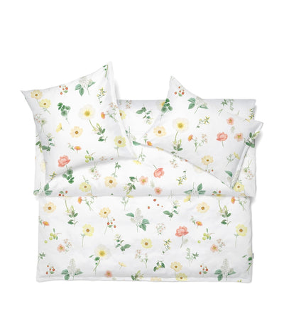 Harrods Schlossberg Cotton Sateen Zinnia Super King Duvet Cover (220cm x 260cm)- Buy online at McGrocer