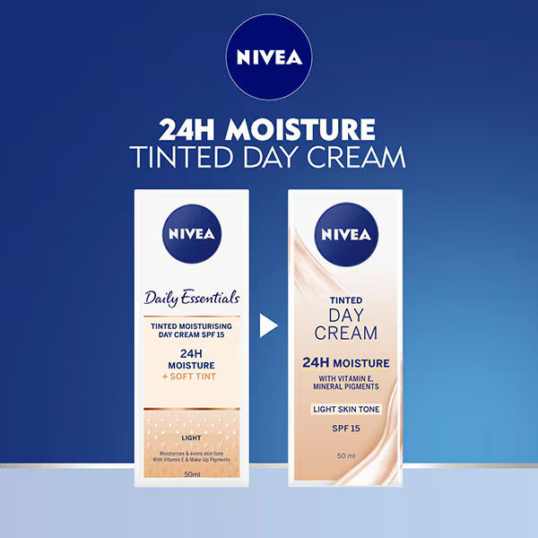 NIVEA tinted day cream Light Skin Tone 50ml imported from the UK