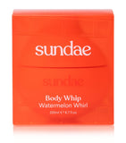 Sundae Body Whipped Body Moisturiser Watermelon 220ml (British brand)