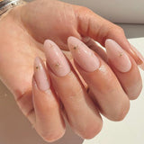 Superdrug House of Amor Golden Hour Press On Nails Almond Long- Buy online at McGrocer