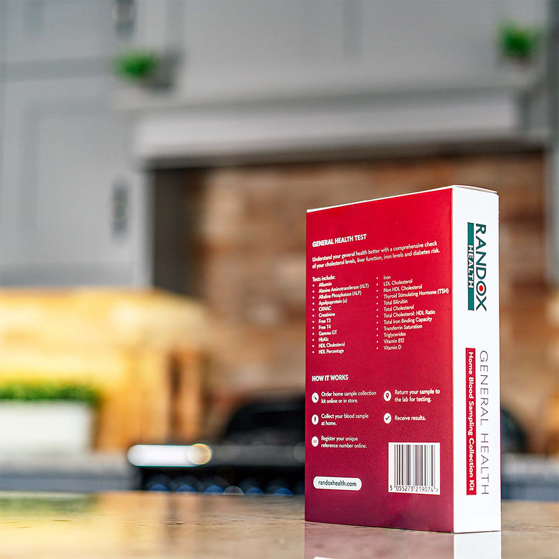 Randox QuickDraw home health test - British product