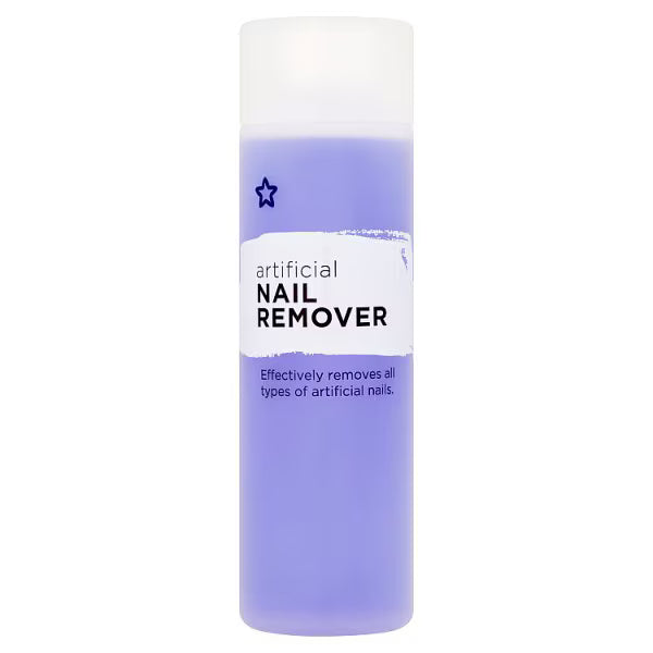 Superdrug Fake Nail Remover Acetone 200ml (British brand)