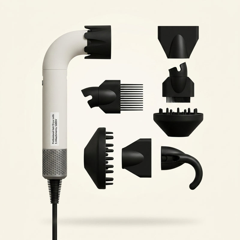 Dyson Supersonic R hair dryer with diffuser in ceramic pink (British brand)
