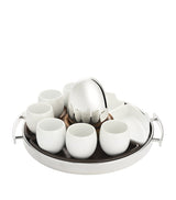 Harrods Porcelain Espresso Cup Set of 2, 100ml Capacity- Buy online at McGrocer