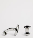 Tateossian Thompson mother-of-pearl cufflinks and studs set (British brand)