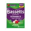 Bassetts Vitamin D pastilles Apple Raspberry 30 pack (British brand)