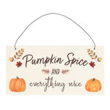 Superdrug Something Different Pumpkin Spice Hanging Sign 20x10cm- Buy online at McGrocer