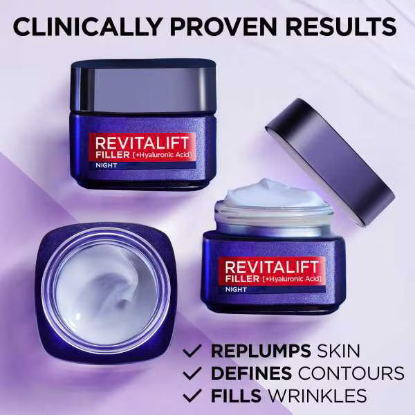 L'Oréal Paris Revitalift Renew Night Cream 50ml, UK version