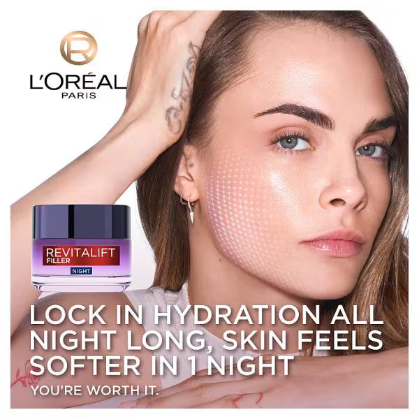L'Oréal Paris Revitalift Renew Night Cream 50ml, UK version
