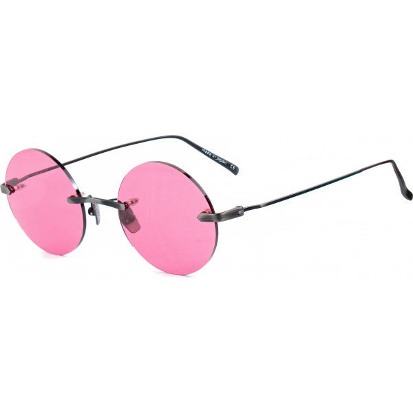 Belstaff Eastham 47 sunglasses pink titanium frame (British brand)