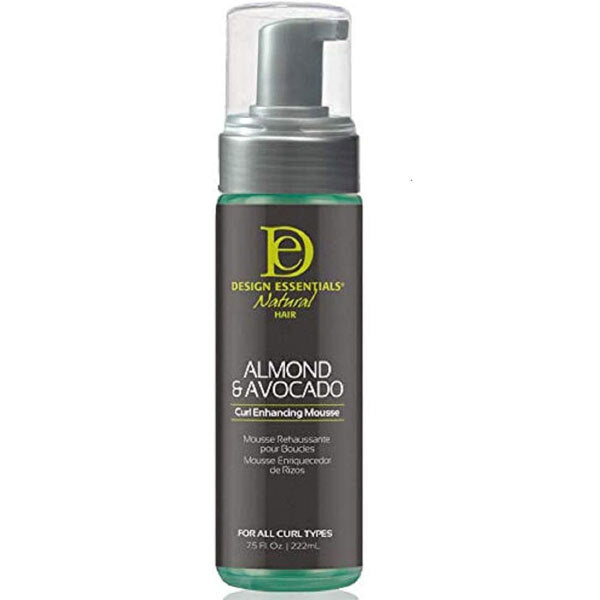 Design Essentials Natural Curl Enhancing Mousse bottle - British product