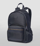 Aspinal of London nylon backpack with leather trims (British brand)