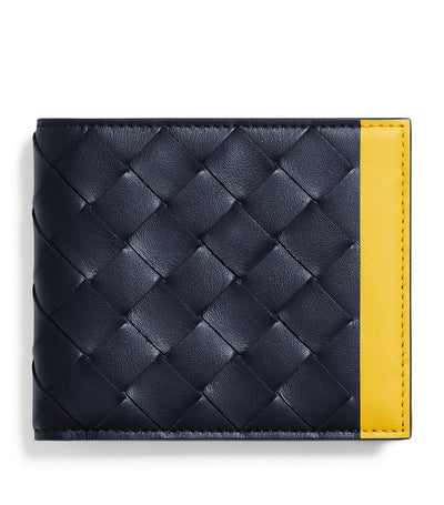 Harrods Bottega Veneta Leather Intrecciato Bifold Wallet- Buy online at McGrocer