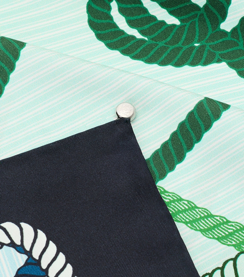 LOEWE silk twill scarf 90cm x 90cm, UK version