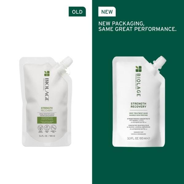 Biolage strength recovery hair mask 100 ml, imported from the UK