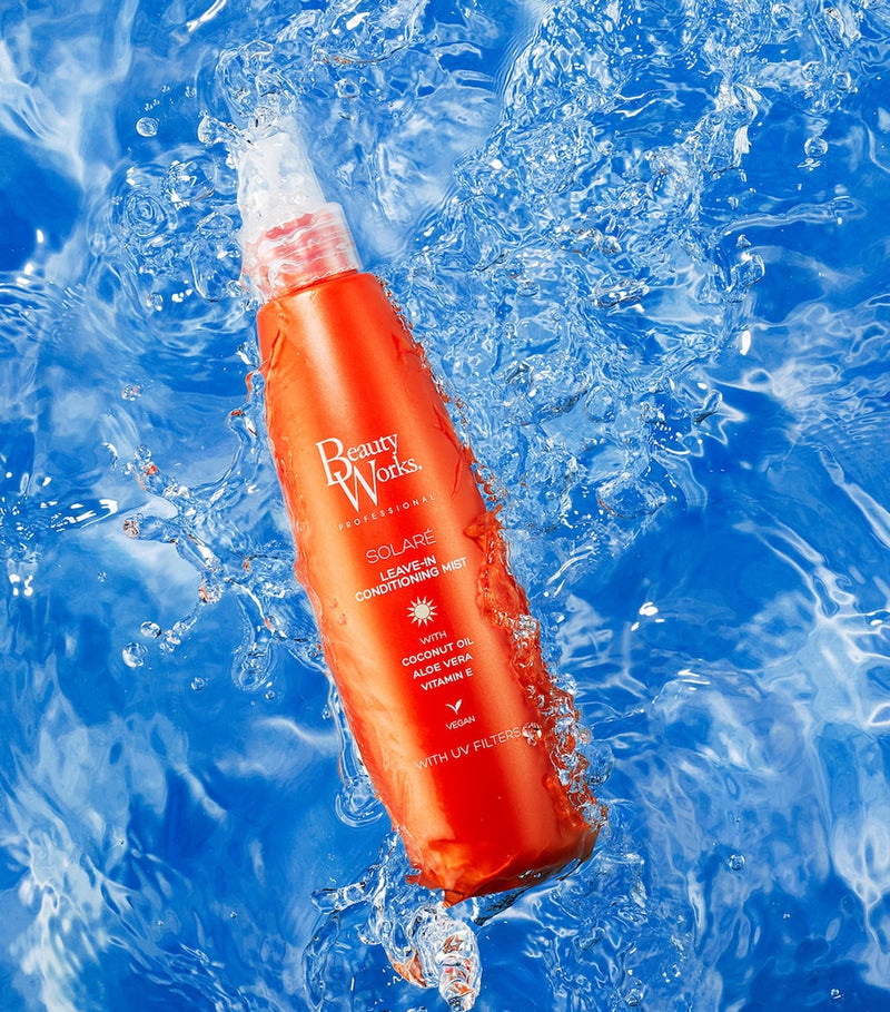 Beauty Works Solaré UV leave-in conditioning mist 200ml, UK version