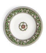 Harrods Wedgwood Florentine Verde Rimmed Soup Bowl 23cm- Buy online at McGrocer