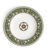 Harrods Wedgwood Florentine Verde Rimmed Soup Bowl 23cm- Buy online at McGrocer