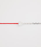 Redline Illusion half-chain diamond bracelet (British brand)
