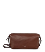 Harrods Aspinal of London Leather Reporter Wash Bag- Buy online at McGrocer
