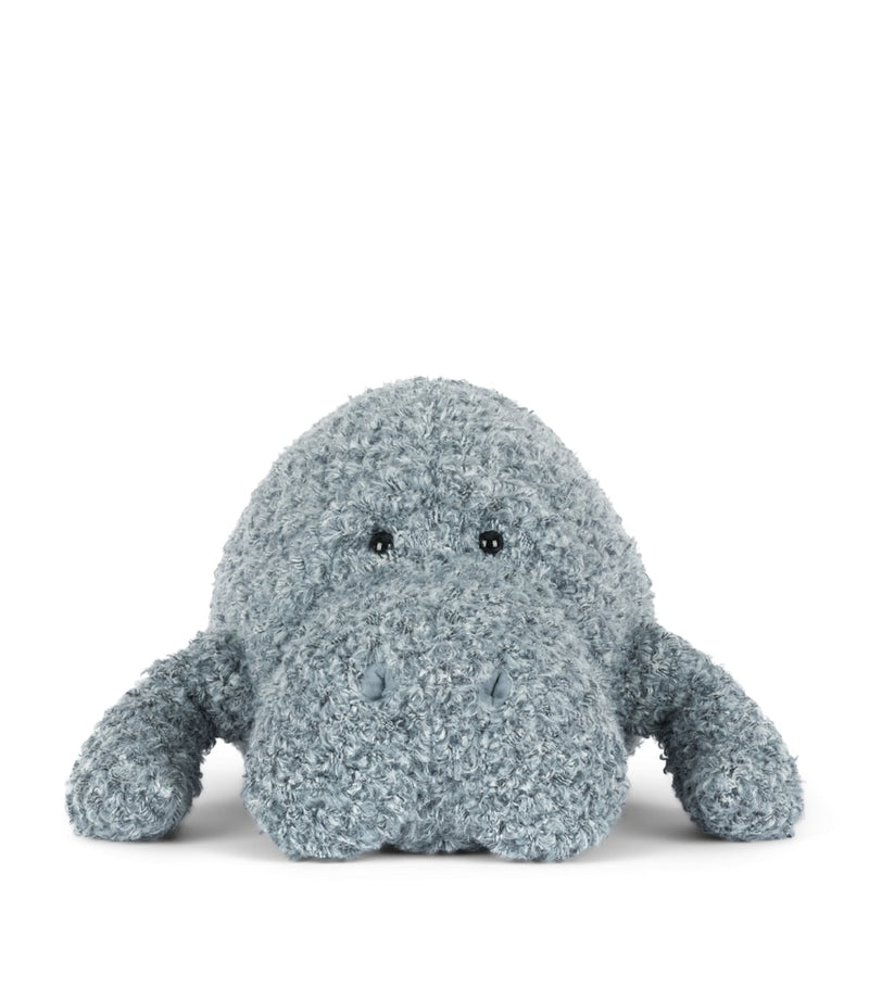 Jellycat Maffles Manatee plush toy 19cm, imported from the UK