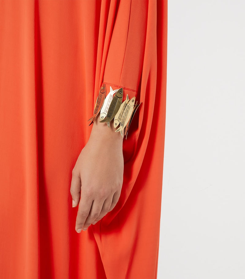 Marina Rinaldi gold-tone fish bracelet - British product