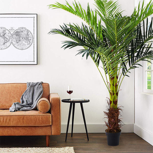 Livingandhome Artificial Palm Tree 180cm, imported from the UK