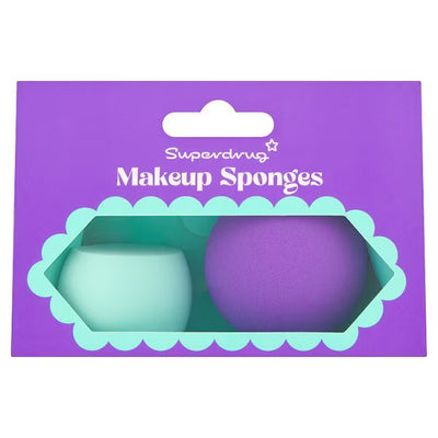 Superdrug Superdrug Blending Sponge 2 Pack Foundation Applicator- Buy online at McGrocer