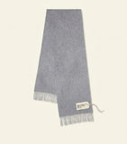 Mulberry cashmere fringed scarf 30x195cm, UK version