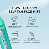 Tanologist Self Tan Facial Mist 100ml (British brand)