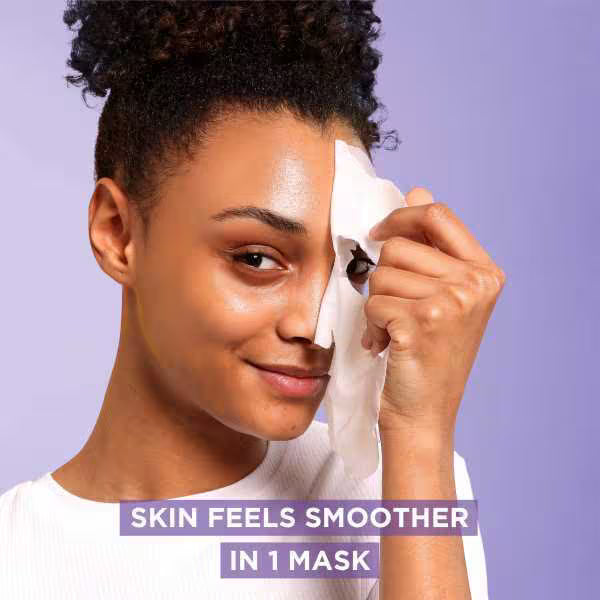 Garnier Pro Retinol Smoothing Sheet Mask, UK version