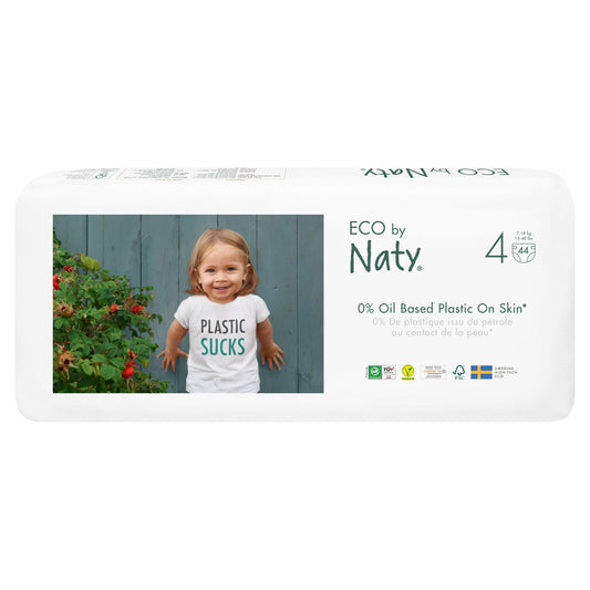Eco by Naty Nappies Size 4, 44 Nappies nappies Sainsburys   