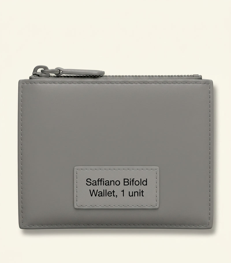 Prada Small Saffiano Leather Wallet H8.5cm W11.5cm (British brand)